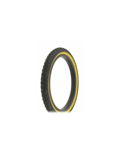 Tire 16 x 1.75 Black/Gum Side Wall HF-143G.